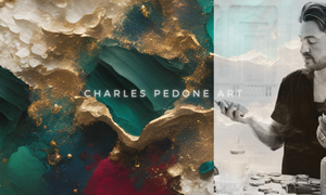 "Charles Pedone – Acclaimed Contemporary Artist | The Face of Luxury Abstract Art | Gold-Infused, Timeless Masterpieces for Discerning Collectors & High-End Interiors | Artistry Meets Elegance | Bespoke Commissions Available | Explore at www.pedoneart.com"